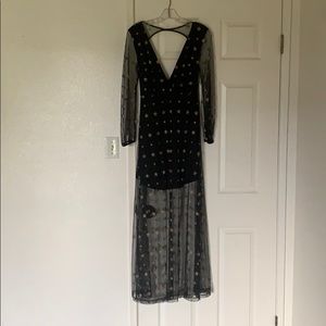 Hello molly star sheer dress